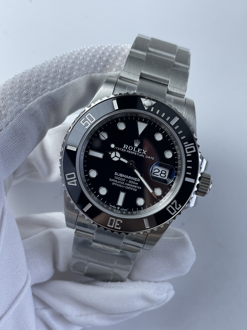 (준비완료/특급배송)NO.2346/VS공장 롤렉스 서브마리너 41MM 신형 블랙데이트 VS3235 무브