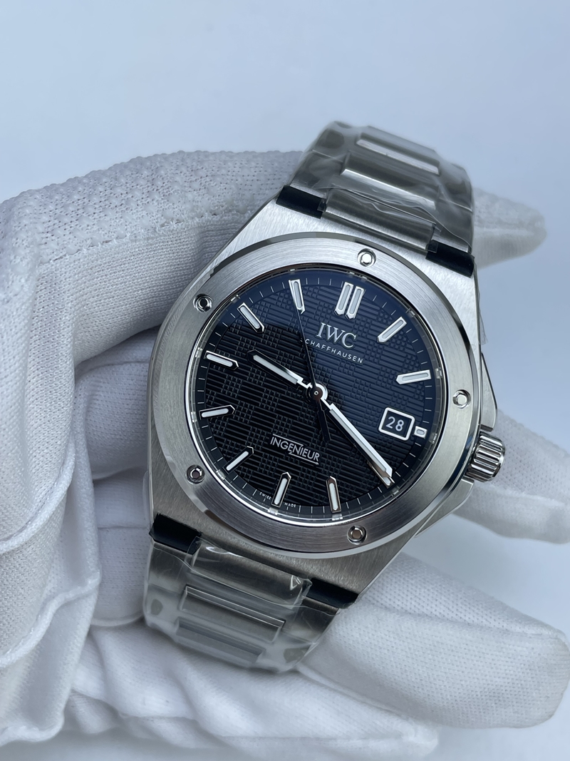 (준비완료/특급배송/)NO.2695/V7공장 IWC 인제니어 블랙다이얼 브레이슬릿