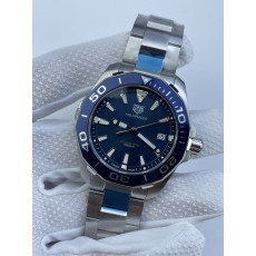 (준비완료/특급배송)NO.3321/신공장 태그호이어 아쿠아레이서 41MM 블루 브슬